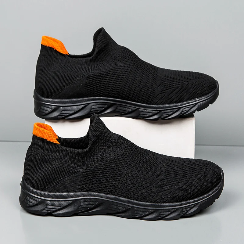 breathable men casual shoes lightweight male vulcanized shoes outdoor platform men's loafers soft mesh flats non slip sneakers breathable men casual shoes lightweight male vulcanized shoes outdoor platform men's loafers soft mesh flats non slip sneakers