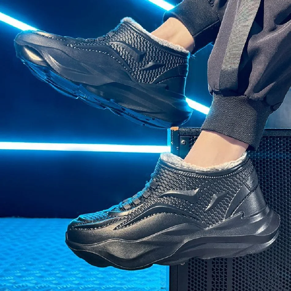 men's outdoors fashion sports snow boots cozy eva lightweight casual shoes winter warm plush non slip cotton shoes christma gift men's outdoors fashion sports snow boots cozy eva lightweight casual shoes winter warm plush non slip cotton shoes christma gift