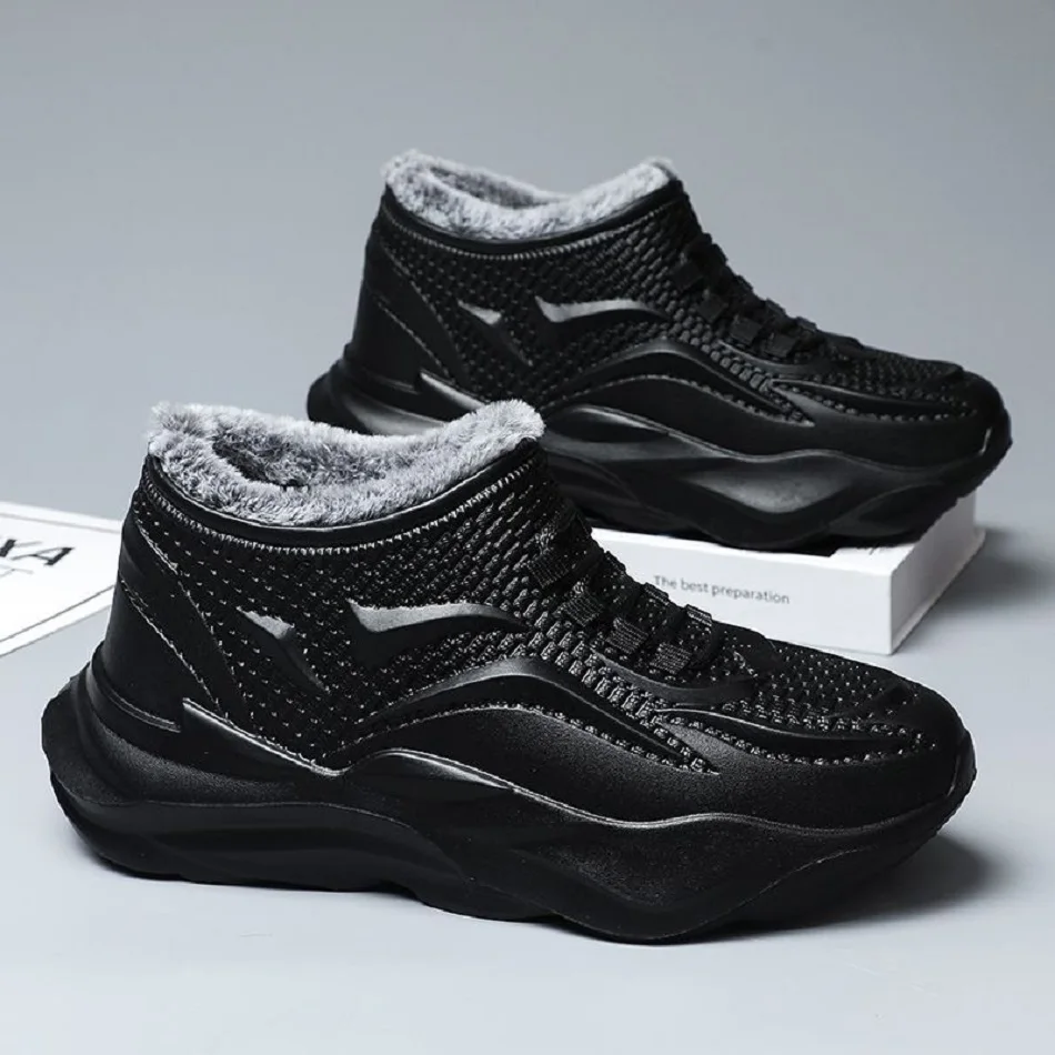 men's outdoors fashion sports snow boots cozy eva lightweight casual shoes winter warm plush non slip cotton shoes christma gift men's outdoors fashion sports snow boots cozy eva lightweight casual shoes winter warm plush non slip cotton shoes christma gift