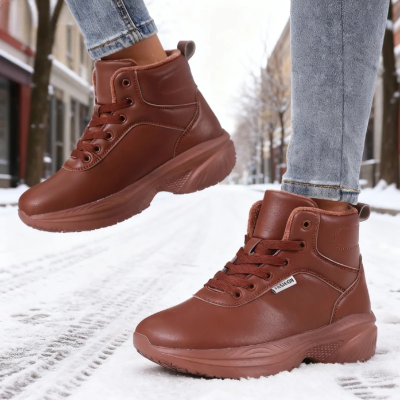 winter barefoot boots for women wide toe faux fur ankle sneakers waterproof comfort trend warm shoes outdoor platform snow boot winter barefoot boots for women wide toe faux fur ankle sneakers waterproof comfort trend warm shoes outdoor platform snow boot