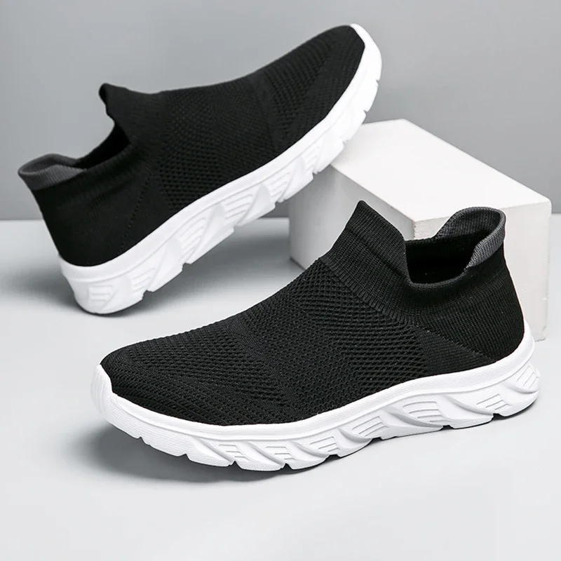 breathable men casual shoes lightweight male vulcanized shoes outdoor platform men's loafers soft mesh flats non slip sneakers breathable men casual shoes lightweight male vulcanized shoes outdoor platform men's loafers soft mesh flats non slip sneakers