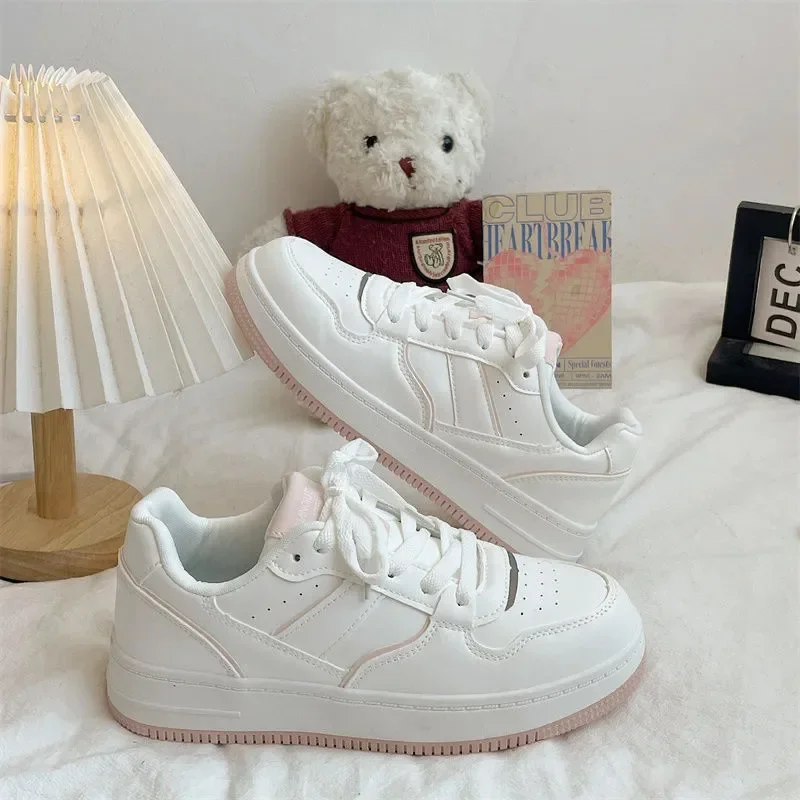 new 2025 woman tennis sneakers fashion comfort sports board shoes casual academy style little white shoes female spring autumn new 2025 woman tennis sneakers fashion comfort sports board shoes casual academy style little white shoes female spring autumn