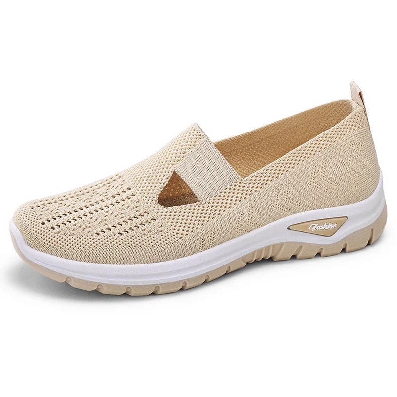 2025 new mesh women vulcanized shoes high quality women sneakers slip on flats shoes women loafers plus size 42 walking flat 2025 new mesh women vulcanized shoes high quality women sneakers slip on flats shoes women loafers plus size 42 walking flat